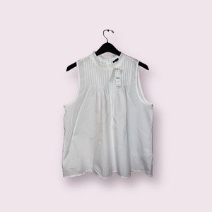 Haut Filleu J. Khaki – Taille 6 – Bleu – Manches Courtes – Coton – Neuf Avec étiquettes